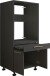 Waschmaschinenumbauschrank >LAUNDREEZY< in anthrazit - 67,5x162x67,5 (BxHxT)