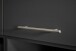 Aufsatzschrank >LAUNDREEZY< in anthrazit, Holzwerkstoff - 50x38x67,5cm (BxHxT)