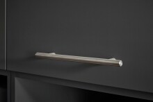 Aufsatzschrank >LAUNDREEZY< in anthrazit, Holzwerkstoff - 67,5x38x67,5cm (BxHxT)