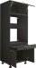 Waschmaschinenumbauschrank >LAUNDREEZY< in anthrazit - 67,5x200x67,5 (BxHxT)