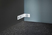 Waschmaschinenumbauschrank >LAUNDREEZY< in anthrazit - 135x162x67,5 (BxHxT)