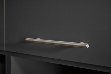 Waschmaschinenumbauschrank >LAUNDREEZY< in anthrazit - 135x200x67,5 (BxHxT)