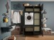 Waschmaschinenumbauschrank >LAUNDREEZY< in anthrazit - 117,5x200x67,5 (BxHxT)