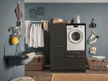 Waschmaschinenumbauschrank >LAUNDREEZY< in...