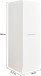 Waschmaschinenumbauschrank >LAUNDREEZY< in anthrazit - 117,5x162x67,5 (BxHxT)