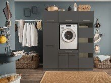 Waschmaschinenumbauschrank >LAUNDREEZY< in...