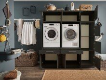 Waschmaschinenumbauschrank >LAUNDREEZY< in...