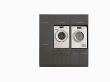 Waschmaschinenumbauschrank >LAUNDREEZY< in...