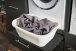 Waschmaschinenumbauschrank >LAUNDREEZY< in anthrazit - 185x200x67,5 (BxHxT)