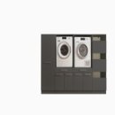 Waschmaschinenumbauschrank >LAUNDREEZY< in...