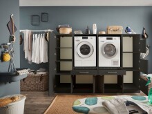 Waschmaschinenumbauschrank >LAUNDREEZY< in...