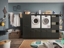 Waschmaschinenumbauschrank >LAUNDREEZY< in...