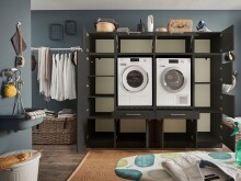 Waschmaschinenumbauschrank >LAUNDREEZY< in...