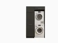 Waschmaschinenumbauschrank >LAUNDREEZY< in...