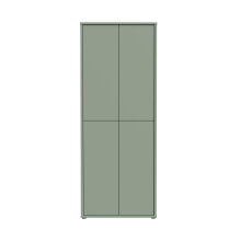 Schuhschrank >Alanna< in Salbei - 74,5x191,9x34,9cm (BxHxT)