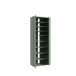 Schuhschrank >Alanna< in Salbei - 74,5x191,9x34,9cm (BxHxT)