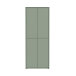Schuhschrank >Alanna< in Salbei - 74,5x191,9x34,9cm (BxHxT)