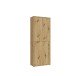 Schuhschrank >Alanna< in Artisan Eiche Dekor - 74,5x191,9x34,9cm (BxHxT)