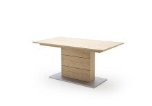 Esstisch >BUFFALO< in Asteiche Bianco - 160x90x78 (LxBxH)