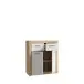 Kommode >La Serena< in Artisan Eiche - 83,2x91,5x34cm (BxHxT)