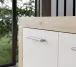 Kommode >La Serena< in Artisan Eiche - 83,2x91,5x34cm (BxHxT)