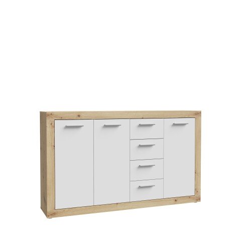 Kommode >La Serena< in Artisan Eiche - 152,6x91,5x34cm (BxHxT)