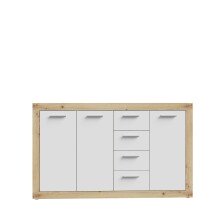 Kommode >La Serena< in Artisan Eiche - 152,6x91,5x34cm (BxHxT)