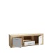 Lowboard >La Serena< in Artisan Eiche - 147,8x49,9x41cm (BxHxT)