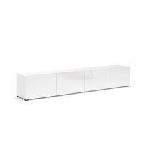 Lowboard >Mister< in weiss, Lack Hochglanz -...