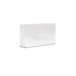 Sideboard >Mister< in weiss, Lack Hochglanz - 135x80x38cm (BxHxT)