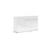 Sideboard >Mister< in weiss, Lack Hochglanz - 135x80x38cm (BxHxT)