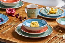 Kombiservice Geschirr-Set, Magnifica (24-tlg), für 6 Personen, Steingut