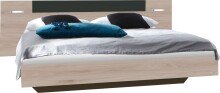 Bett >ANGIE< in HICKORY OAK + GRAPHIT -...