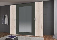 Drehtürenschrank >ANGIE< in HICKORY OAK +...