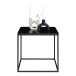 Beistelltisch >Vita< in Schwarz, Melamin - 45x45x45cm (BxHxT)