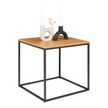 Beistelltisch >Vita< in Natur, Melamin - 45x45x45cm...