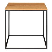 Beistelltisch >Vita< in Natur, Melamin - 45x45x45cm (BxHxT)