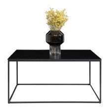 Couchtisch >Vita< in Schwarz, Melamin - 90x45x60cm (BxHxT)