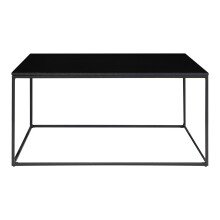 Couchtisch >Vita< in Schwarz, Melamin - 90x45x60cm (BxHxT)