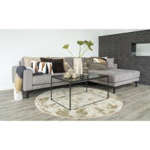 Couchtisch >Vita< in Schwarz, Melamin - 90x45x60cm (BxHxT)