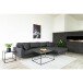 Couchtisch >Vita< in Schwarz, Melamin - 90x45x60cm (BxHxT)