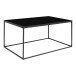 Couchtisch >Vita< in Schwarz, Melamin - 90x45x60cm (BxHxT)