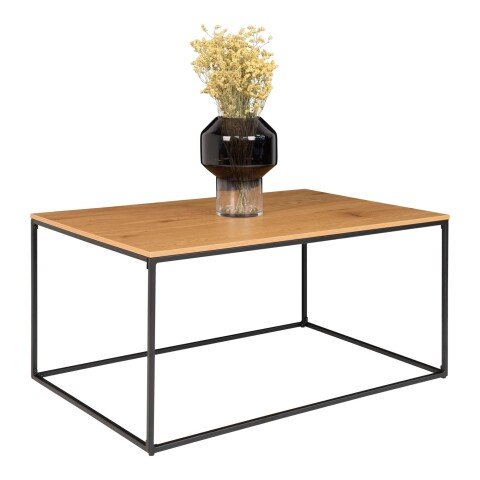 Couchtisch >Vita< in Natur, Melamin - 90x45x60cm (BxHxT)
