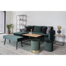 Couchtisch >Vita< in Natur, Melamin - 90x45x60cm (BxHxT)