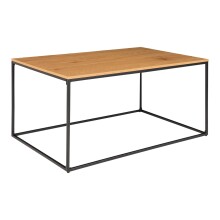 Couchtisch >Vita< in Natur, Melamin - 90x45x60cm (BxHxT)