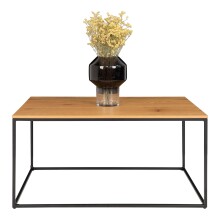 Couchtisch >Vita< in Natur, Melamin - 90x45x60cm (BxHxT)