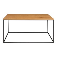 Couchtisch >Vita< in Natur, Melamin - 90x45x60cm (BxHxT)