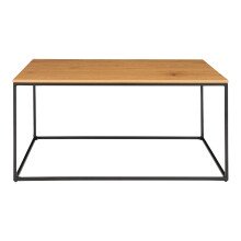 Couchtisch >Vita< in Natur, Melamin - 90x45x60cm (BxHxT)