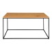 Couchtisch >Vita< in Natur, Melamin - 90x45x60cm (BxHxT)