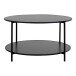 Couchtisch >Vita< in Schwarz, Melamin - 80x45x80cm (BxHxT)